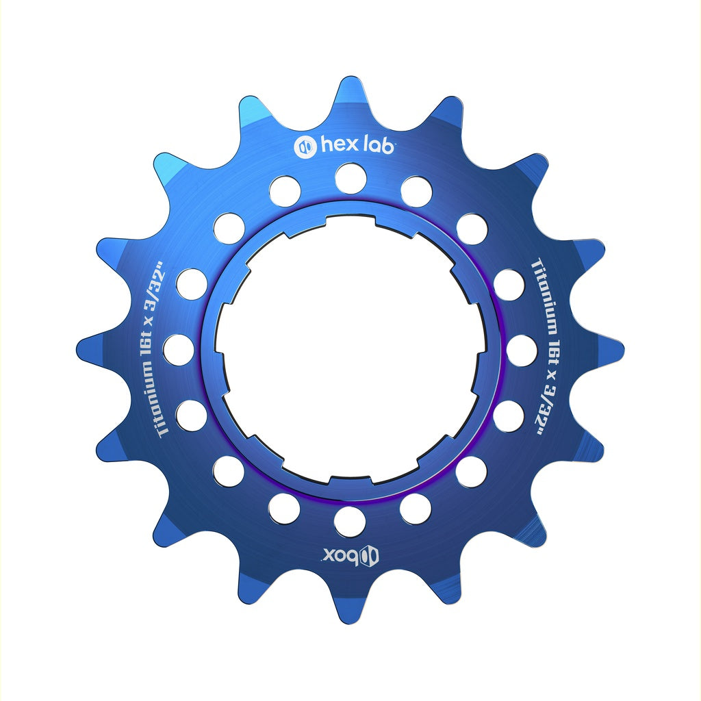 Hex Lab Single Speed Titanium Cogs - Box®