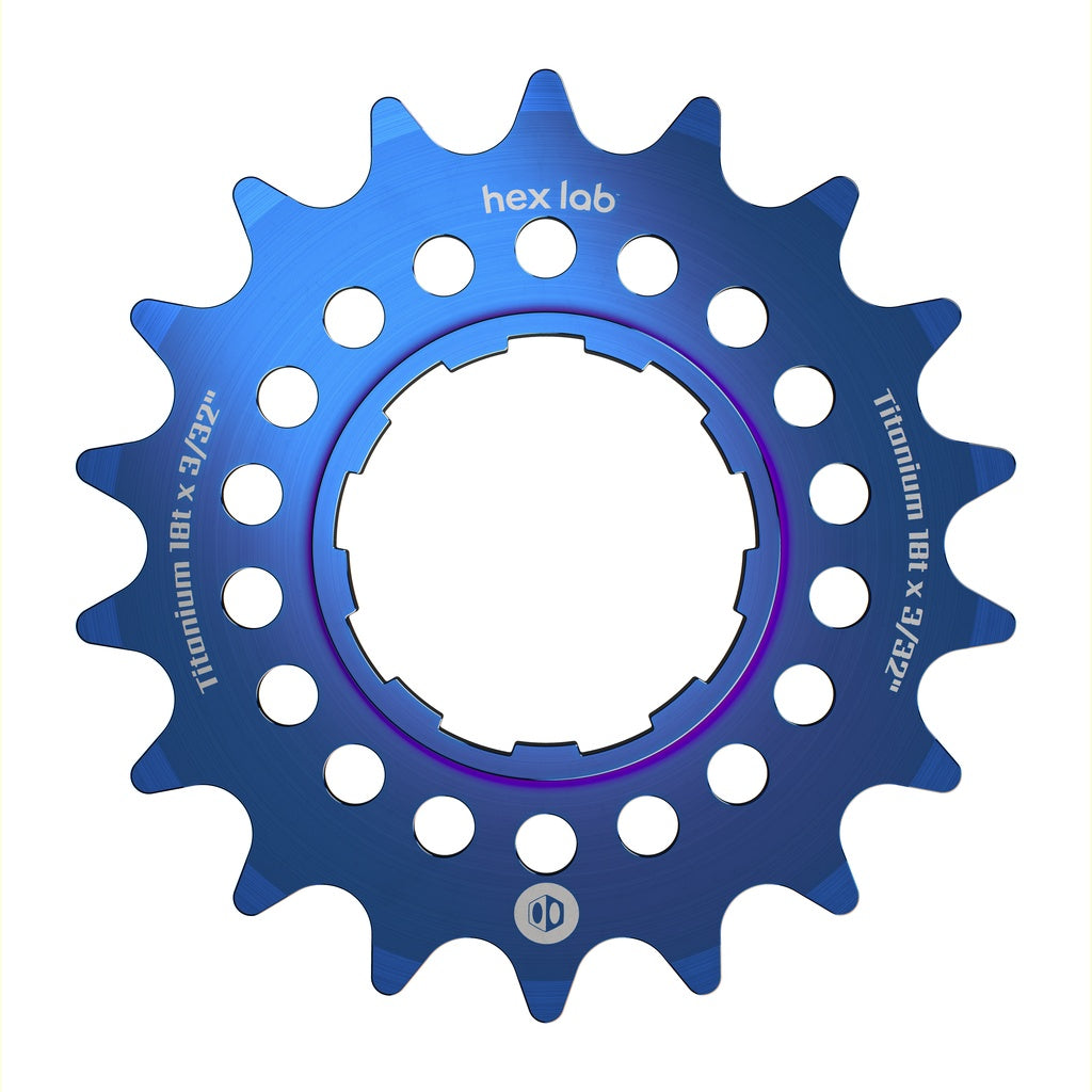 Hex Lab Single Speed Titanium Cogs - Box®