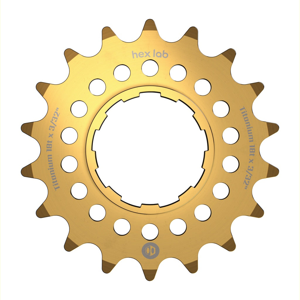 Hex Lab Single Speed Titanium Cogs - Box®