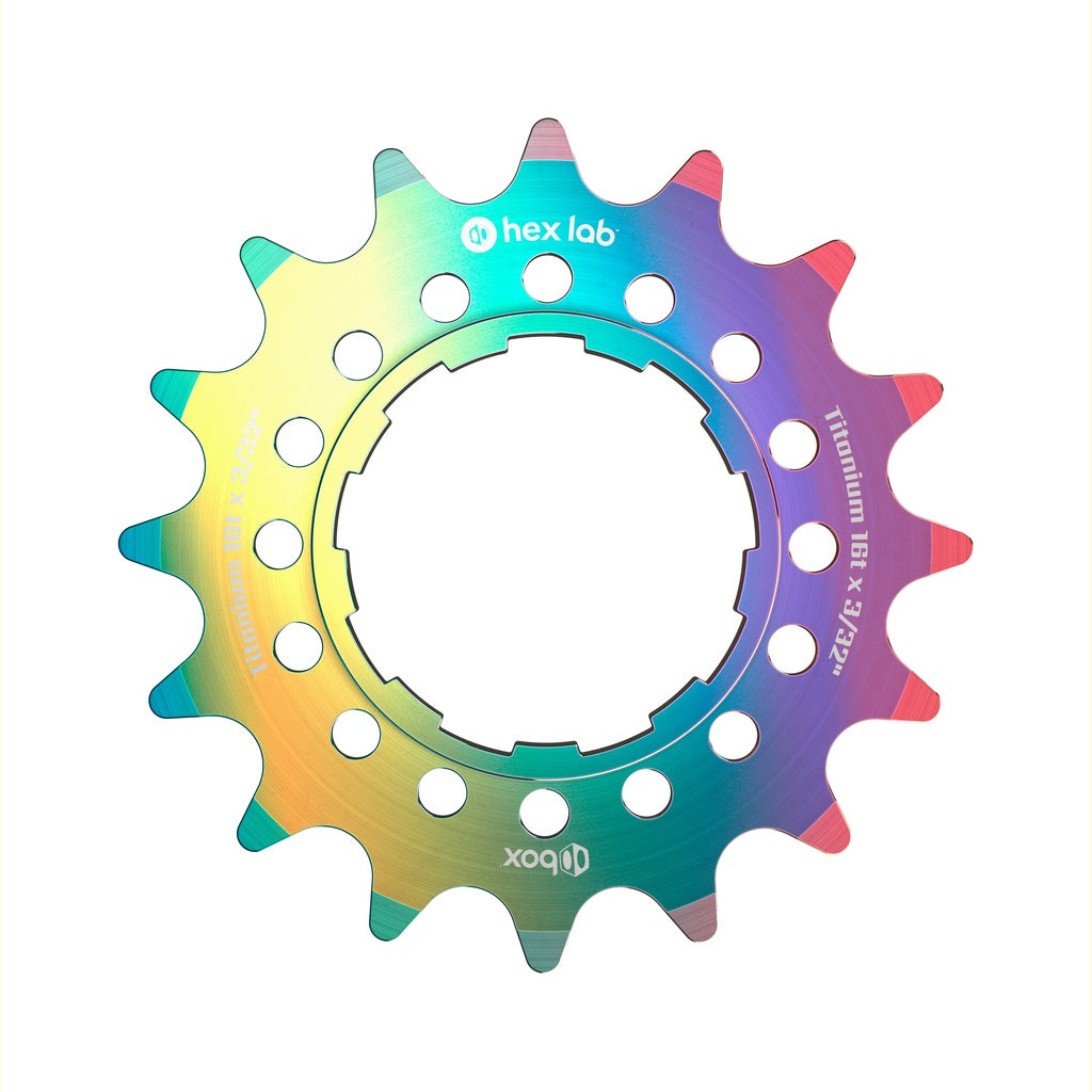 Hex Lab Single Speed Titanium Cogs - Box®