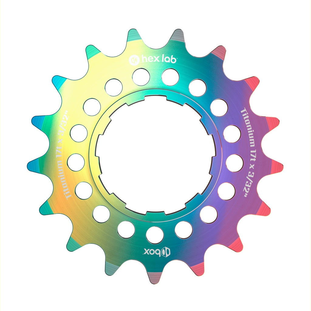 Hex Lab Single Speed Titanium Cogs - Box®