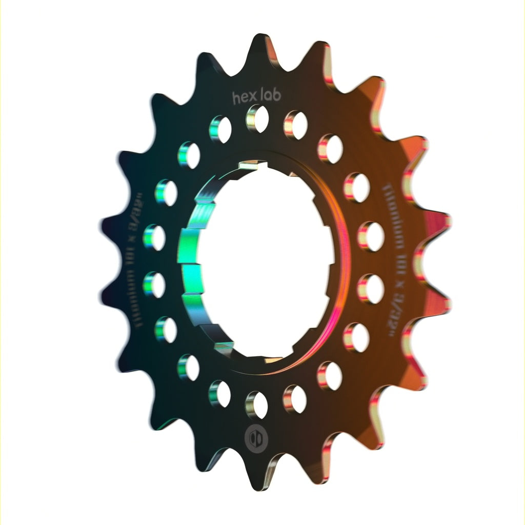 Hex Lab Single Speed Titanium Cogs - Box®