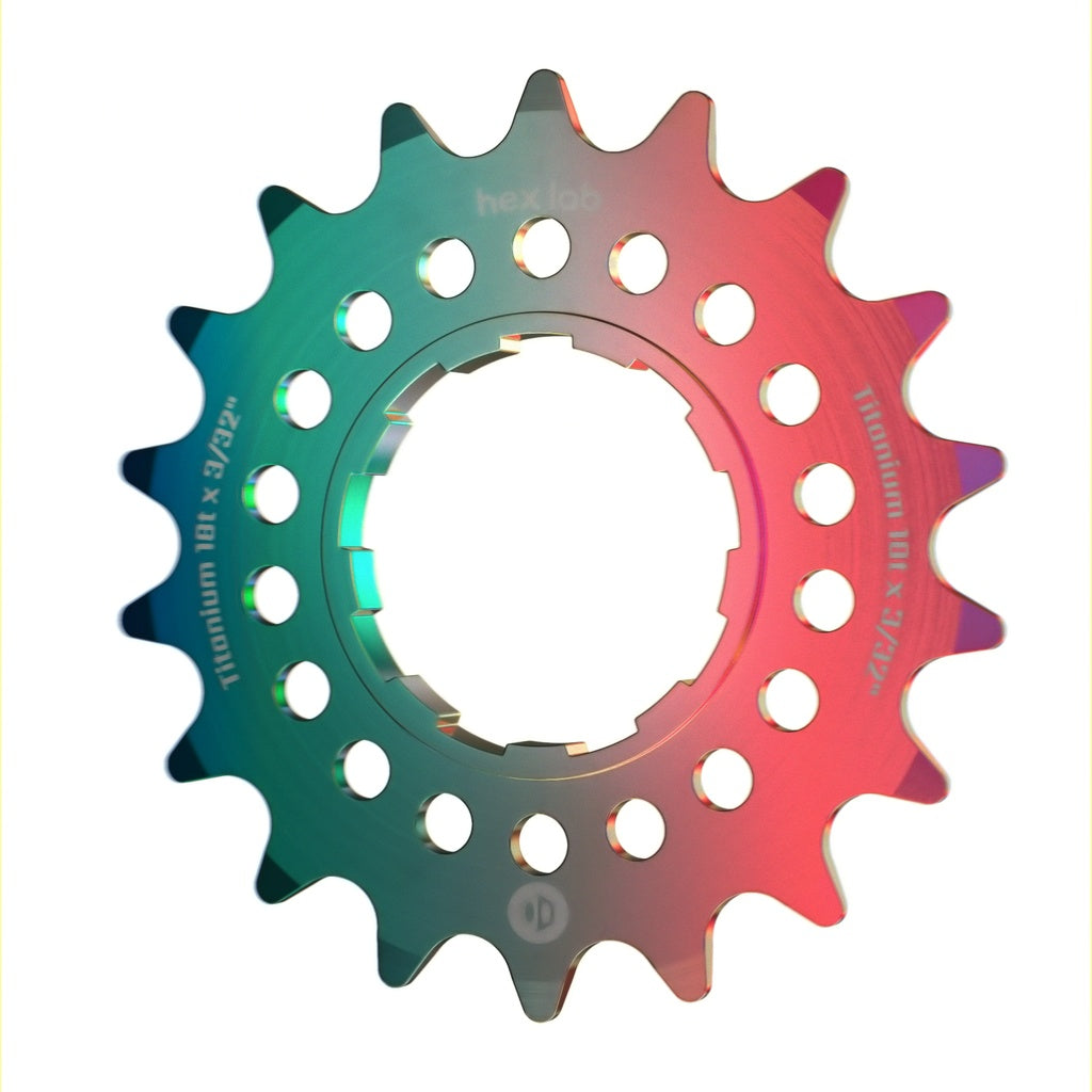 Hex Lab Single Speed Titanium Cogs - Box®