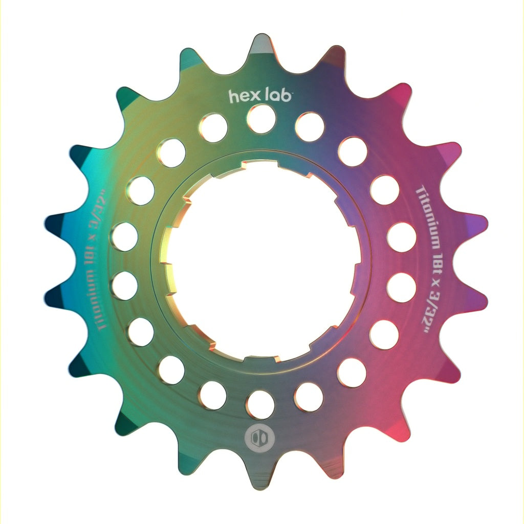 Hex Lab Single Speed Titanium Cogs - Box®