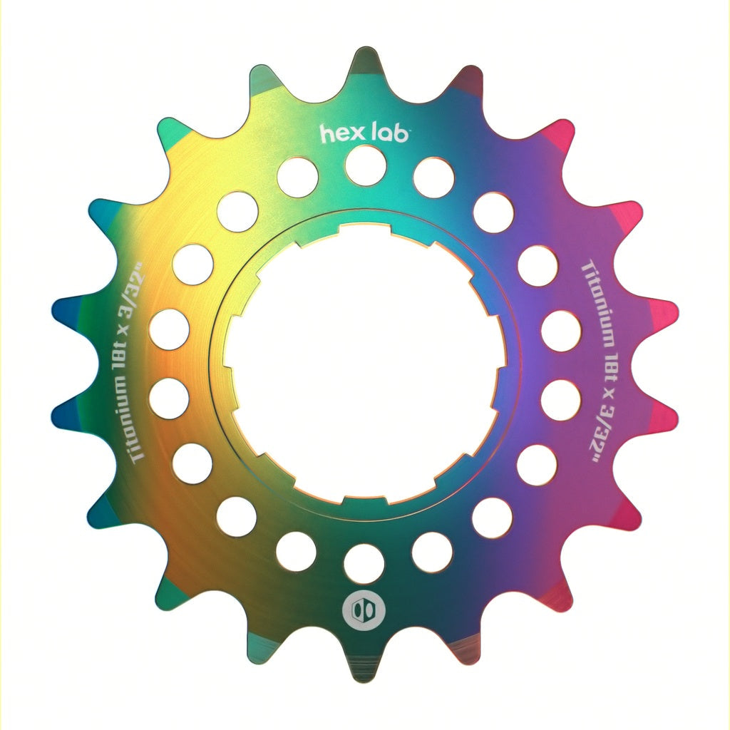 Hex Lab Single Speed Titanium Cogs - Box®