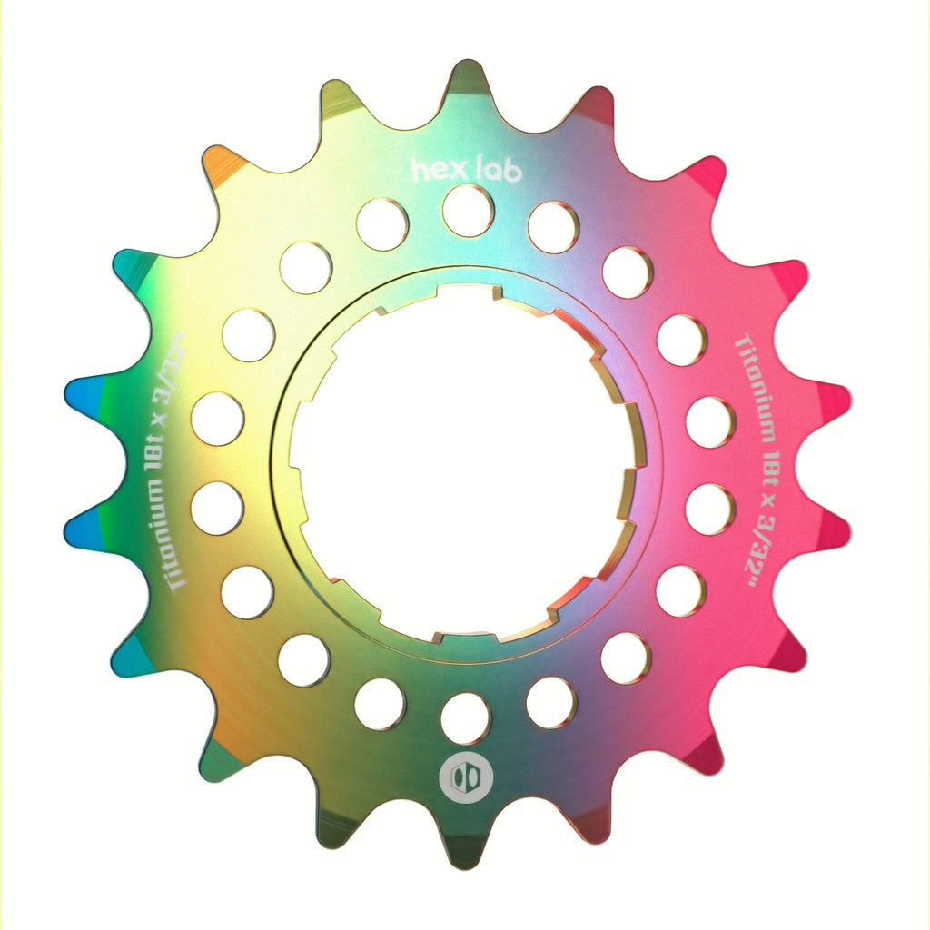 Hex Lab Single Speed Titanium Cogs - Box®
