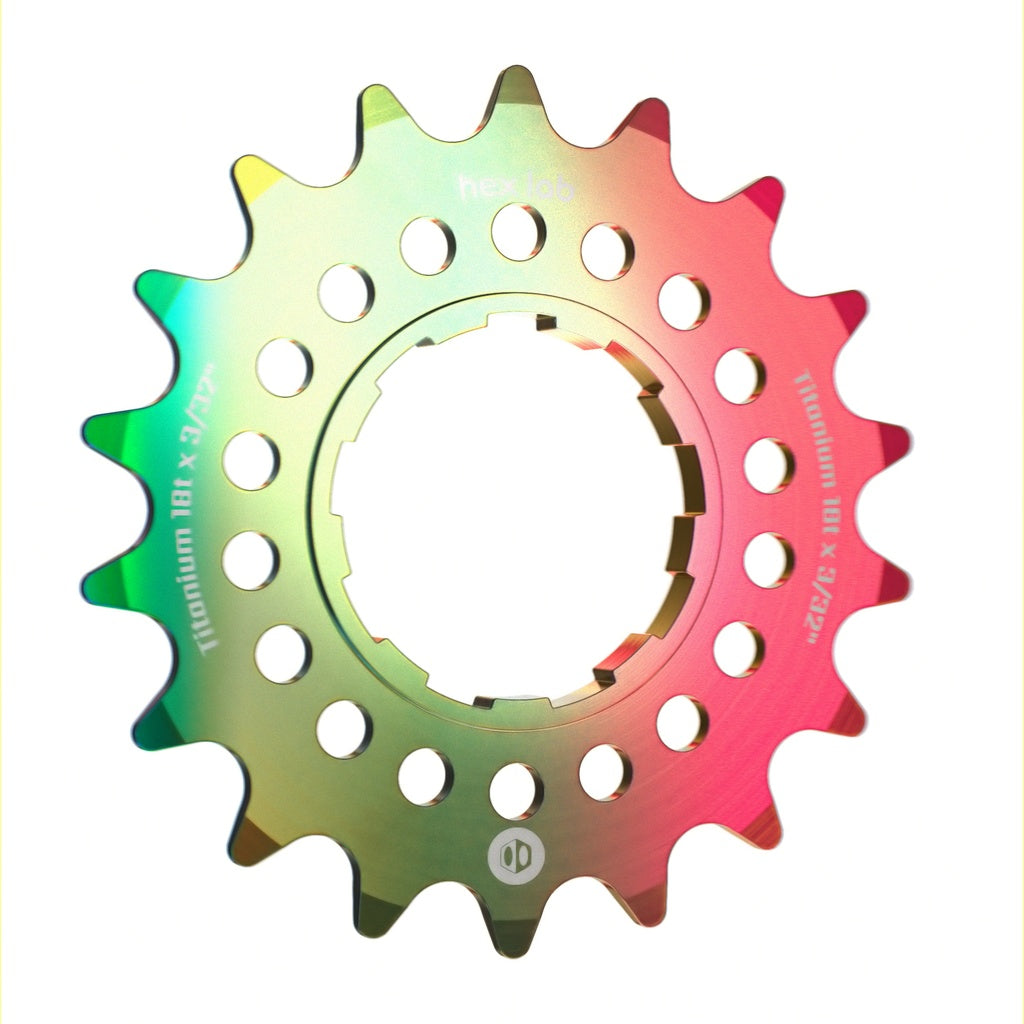 Hex Lab Single Speed Titanium Cogs - Box®