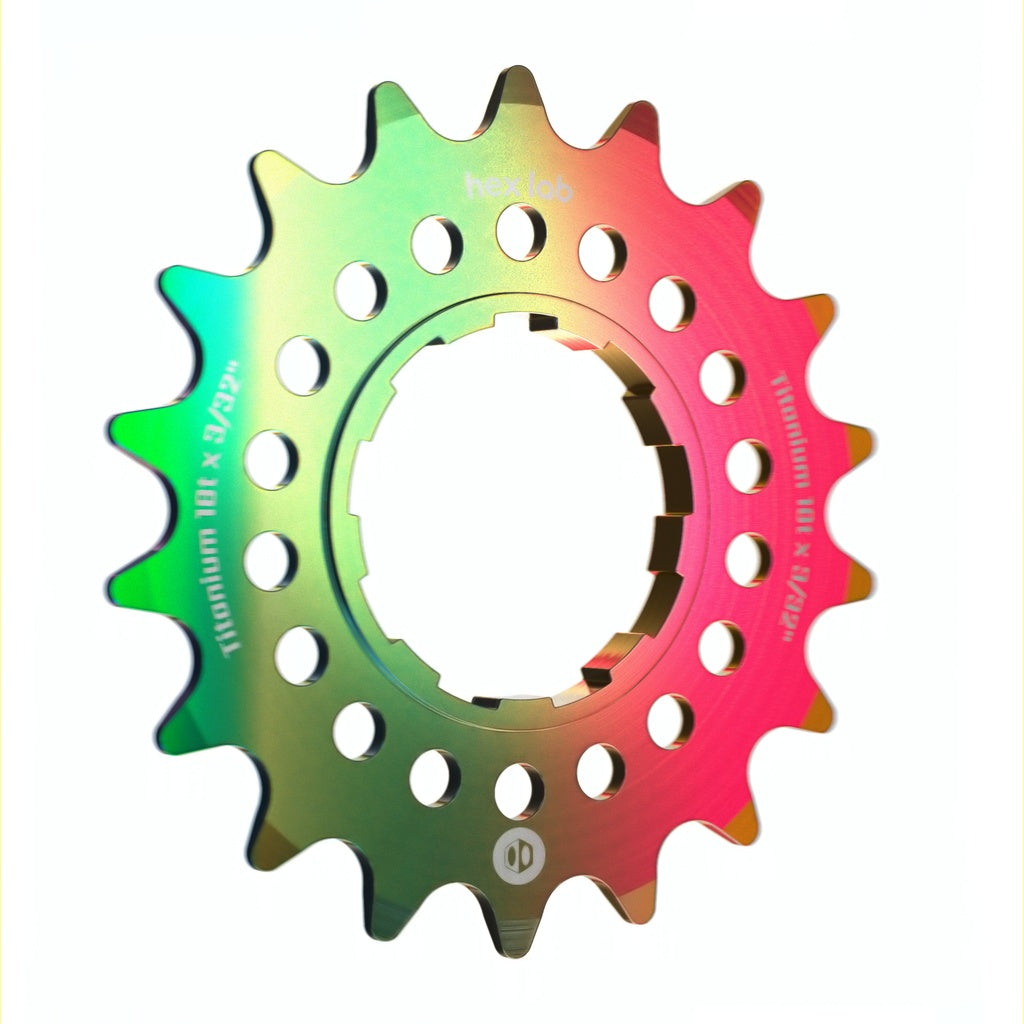 Hex Lab Single Speed Titanium Cogs - Box®