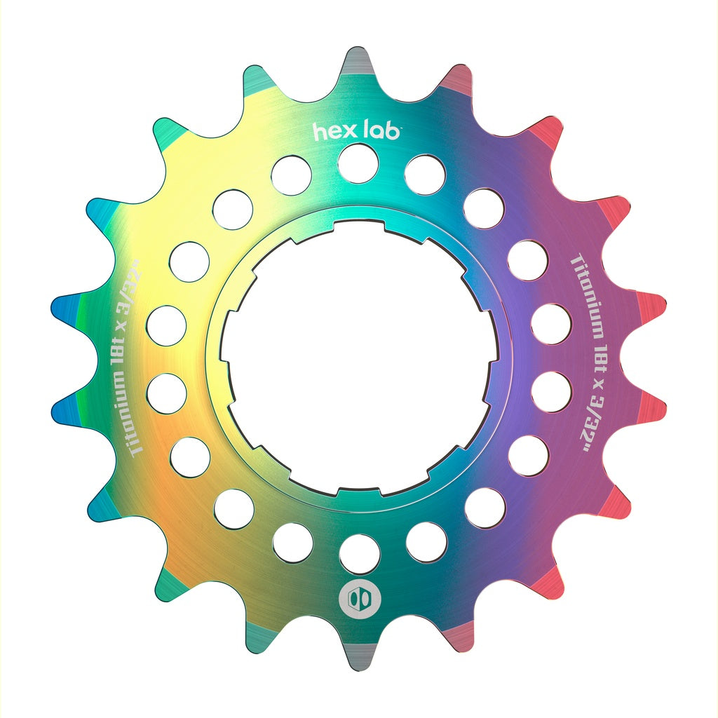 Hex Lab Single Speed Titanium Cogs - Box®