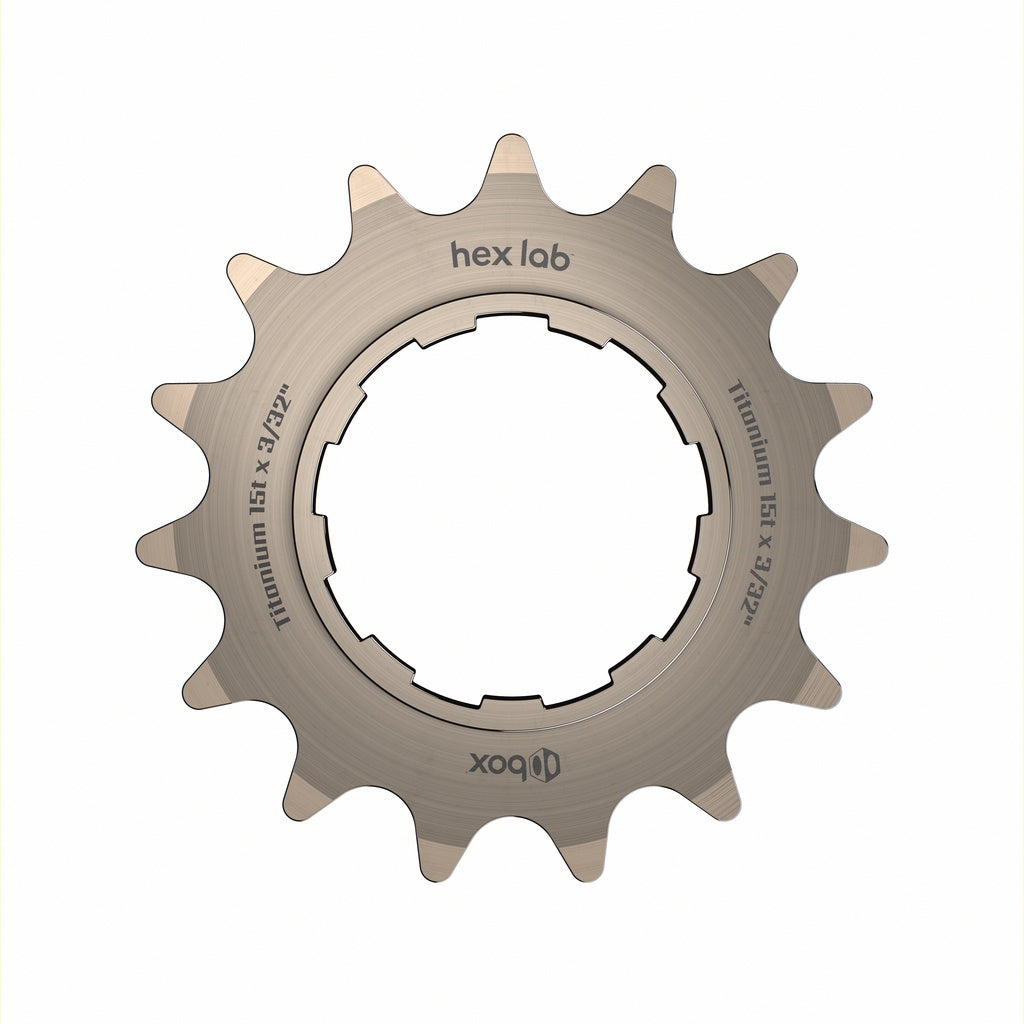 Hex Lab Single Speed Titanium Cogs - Box®