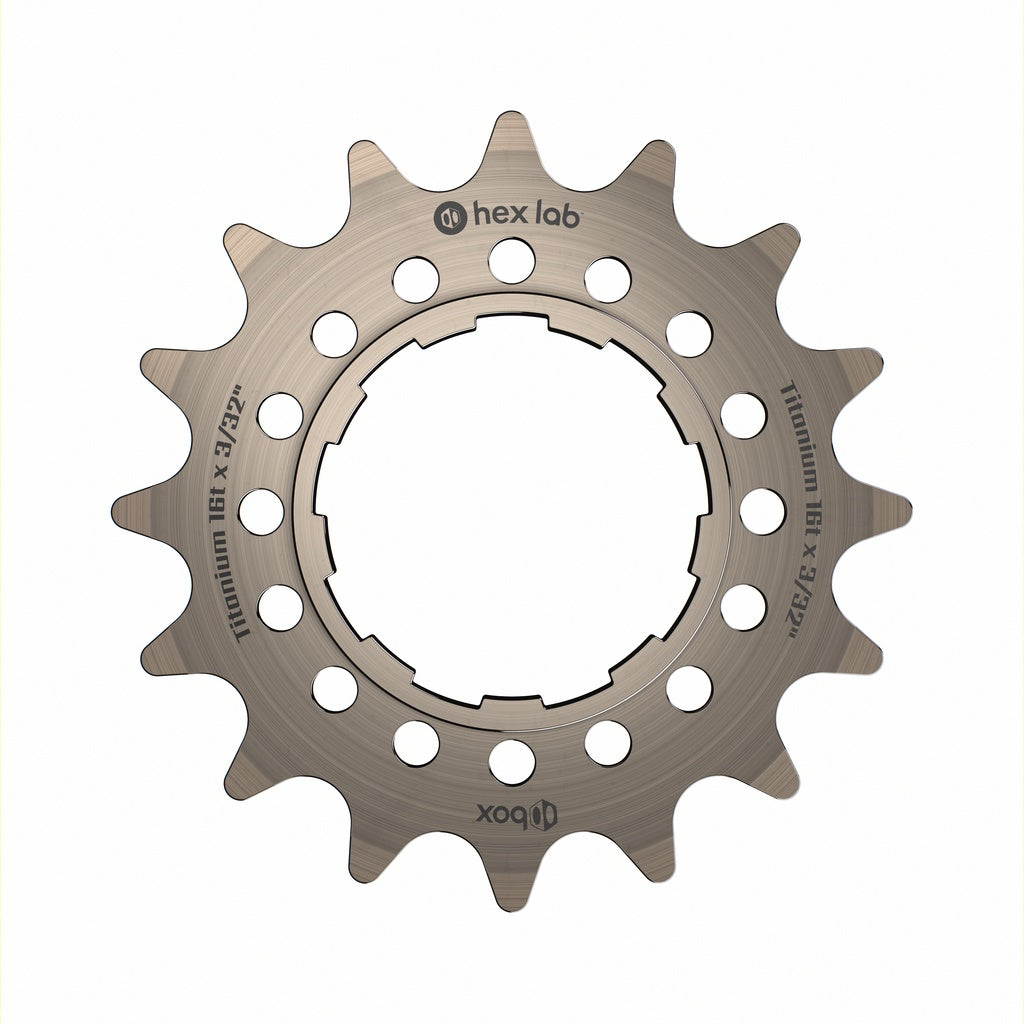 Hex Lab Single Speed Titanium Cogs - Box®