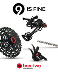 Box Two P9 X-Wide Single Shift E-Bike Groepset
