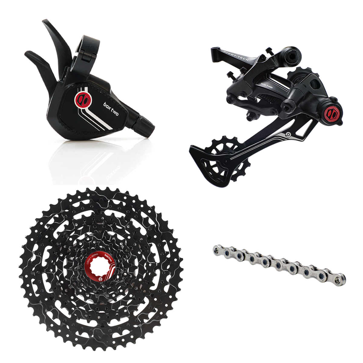 Box Two Prime 9 X-Wide Multi Shift Groupset - boxcomponents