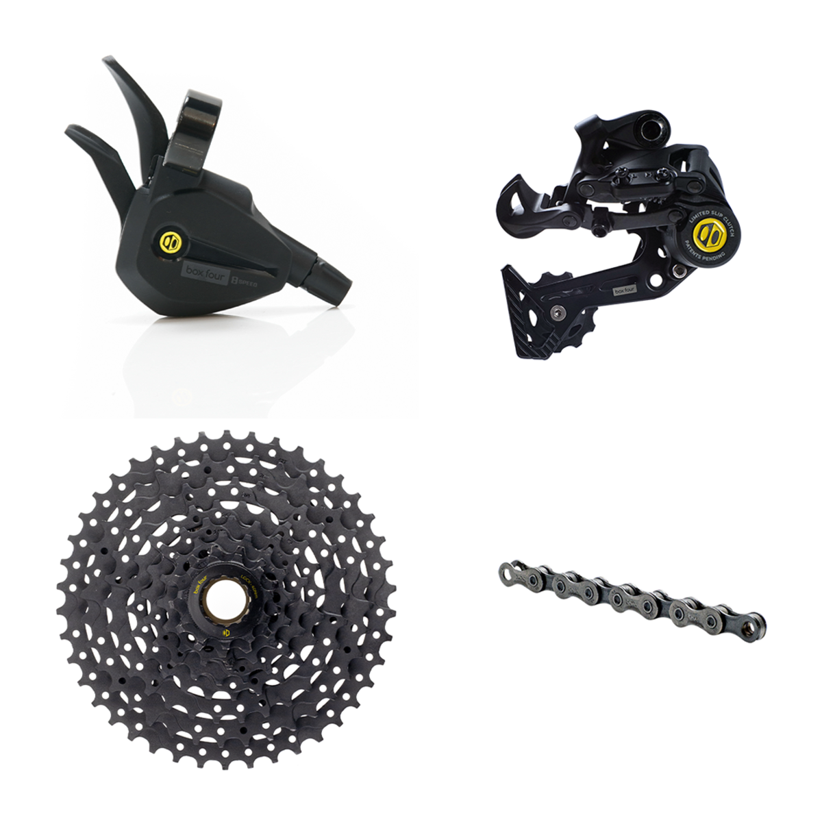 Box Four 8S Wide Multi Shift Groupset - boxcomponents