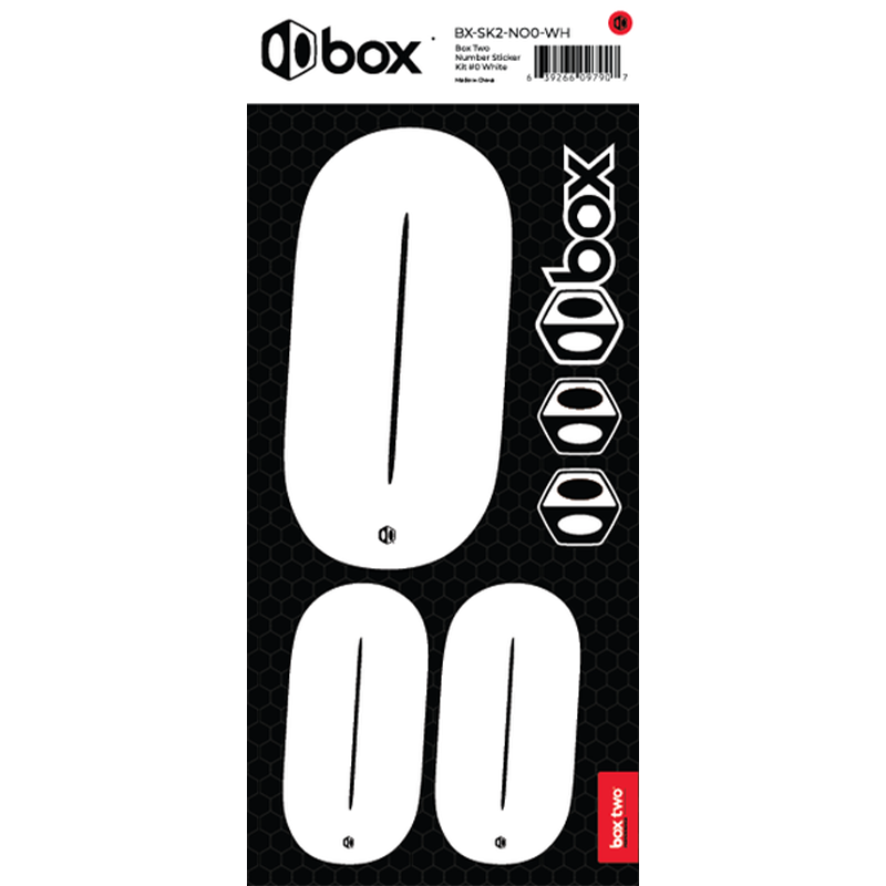 Box Two Number Sticker Kit