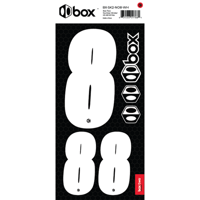 Box Two Number Sticker Kit