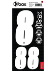 Box Two Number Sticker Kit