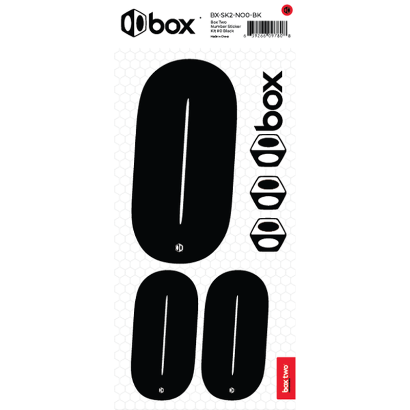 Box Two Number Sticker Kit