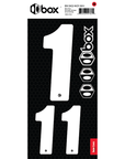 Box Two Number Sticker Kit