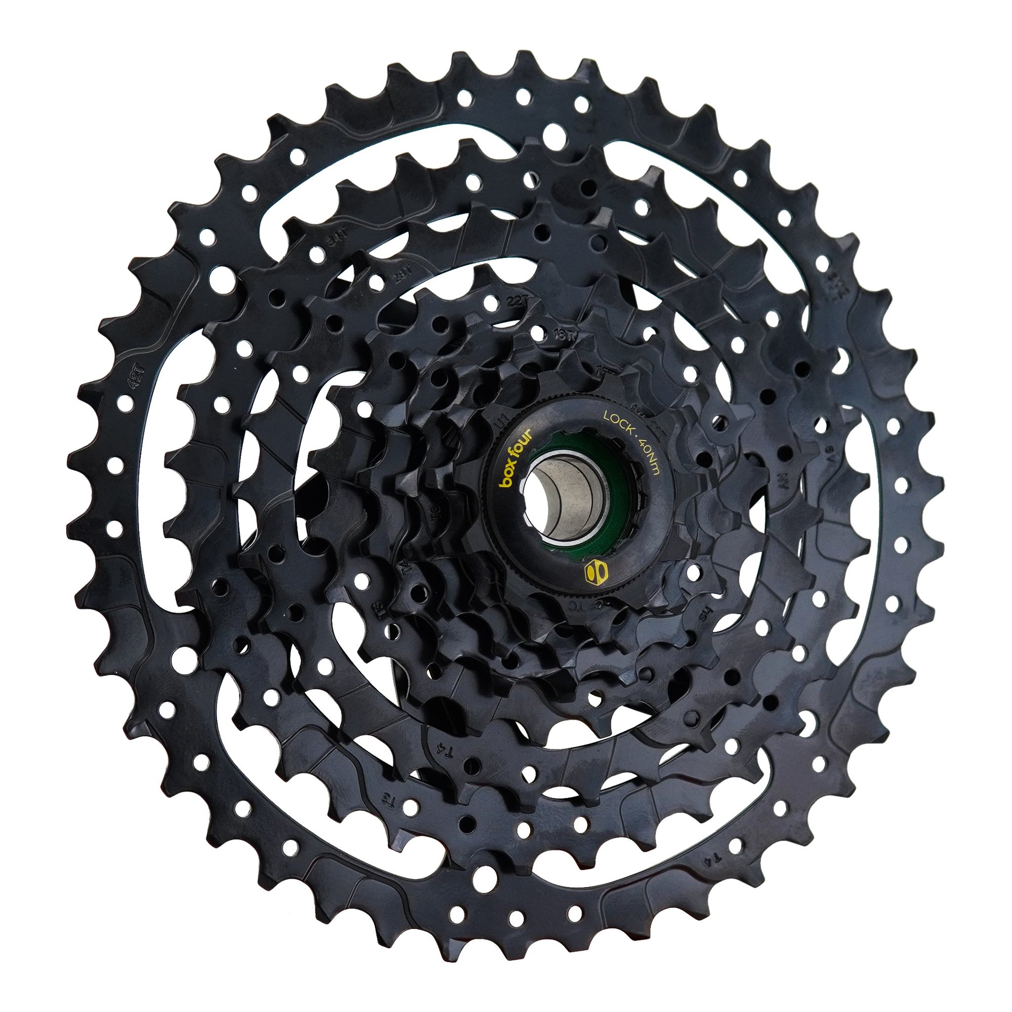 Box Four 8 Speed 11-42T Cassette Black - Box®