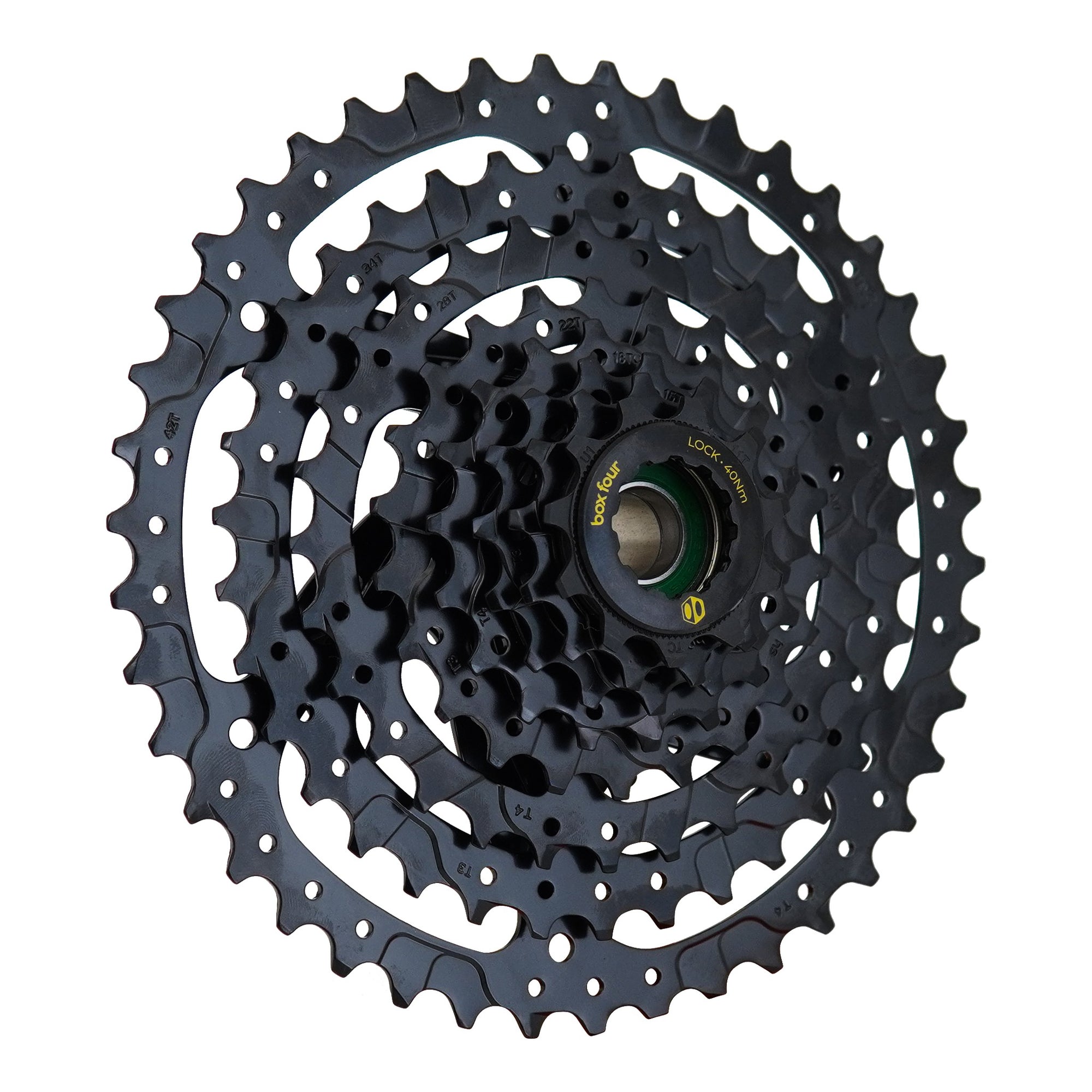 Box Four 8 Speed 11-42T Cassette Black - Box®