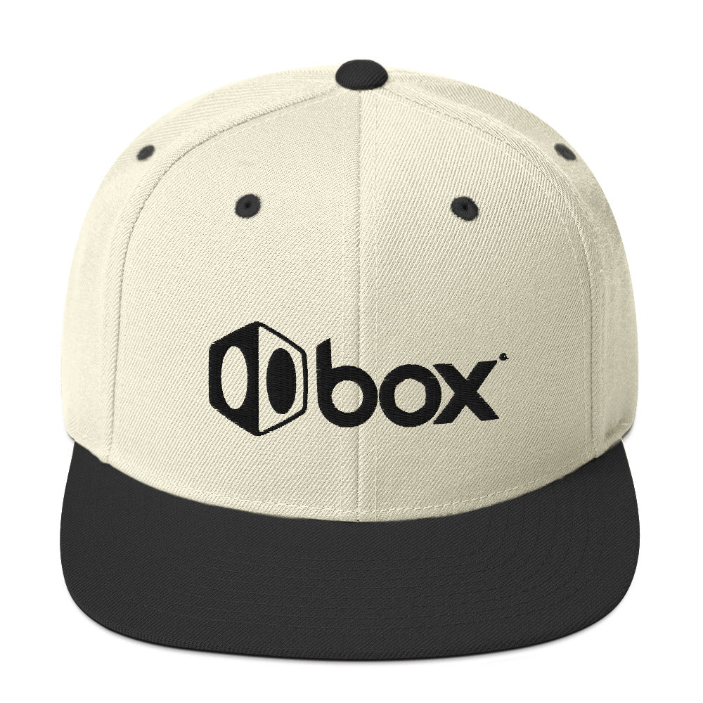 Box One BW Snapback Hat