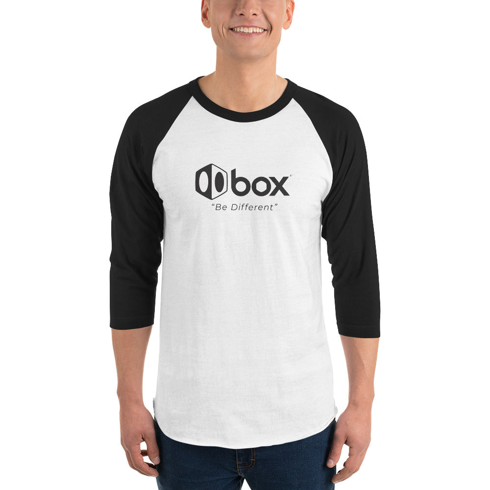 Box One 3/4 Sleeve Raglan Shirt